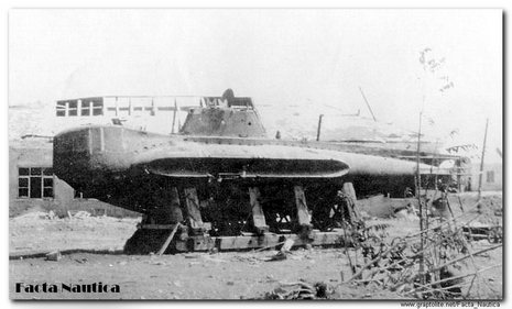 The Soviet midget submarine 'PIGMEY'.