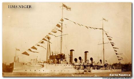 Facta Nautica: Torpedo gunboat HMS NIGER.