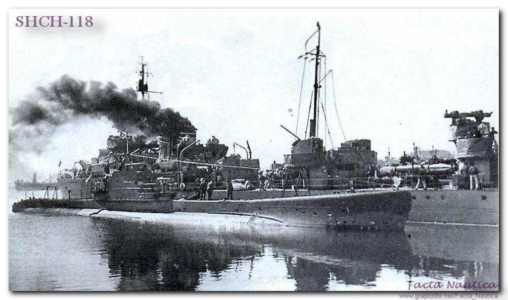 The Soviet submarine SHCH-118.
