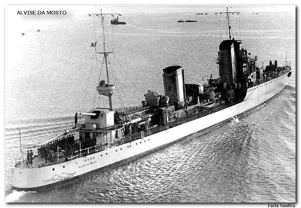 Italian destroyer ALVISE DA MOSTO.