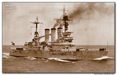 German battleship SMS HESSEN