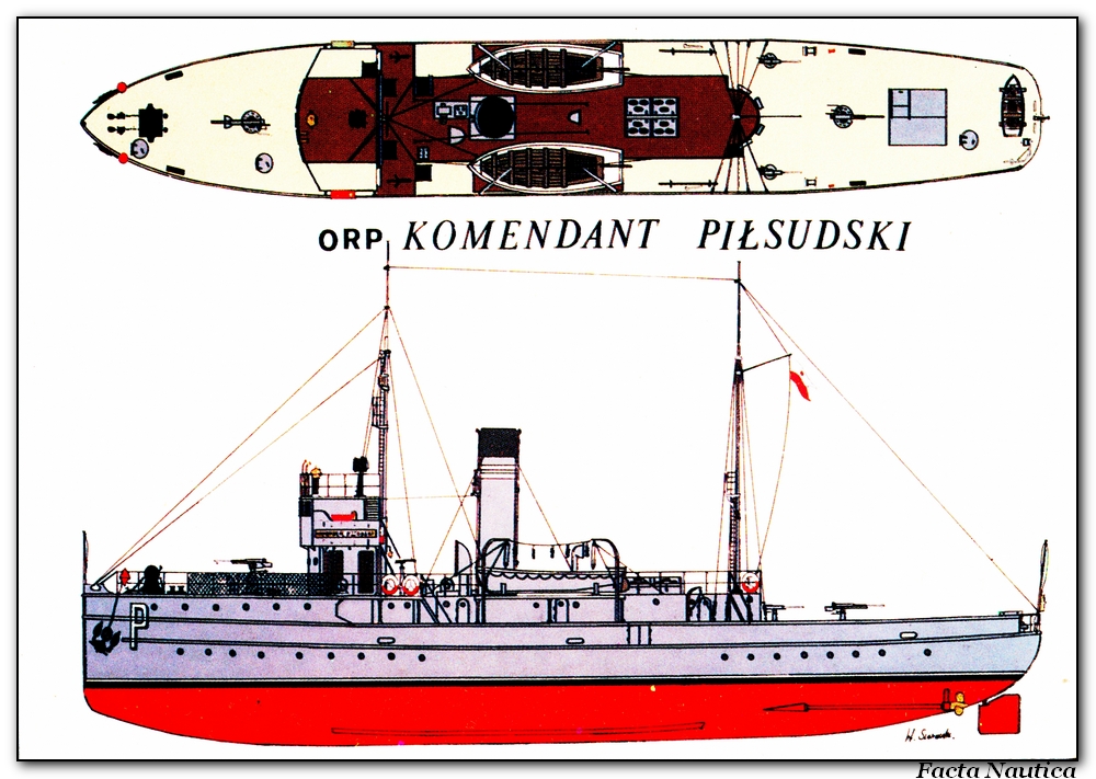 Kanonierka ORP Komendant Pi�sudski