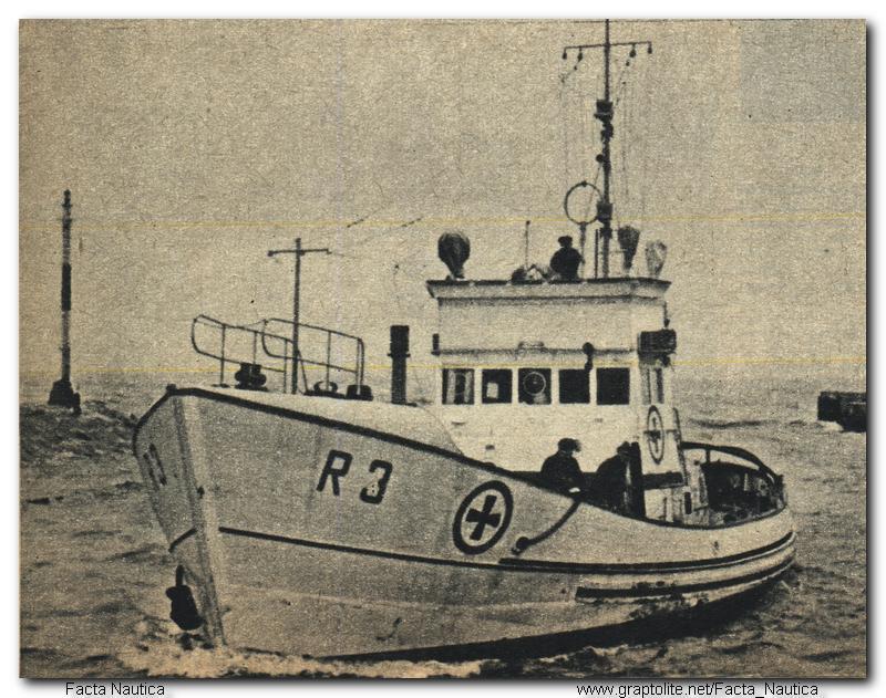 Kuter ratowniczo-holowniczy R-3. The Polish salvage vessel R-3.