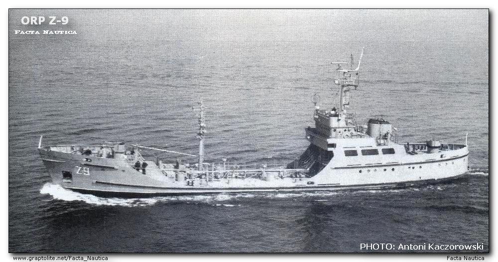 Zbiornikowiec wodny Marynarki Wojennej ORP Z-9