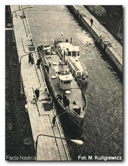 BATORY, cigacz Stray Granicznej, podczas swojego ostatniego rejsu.