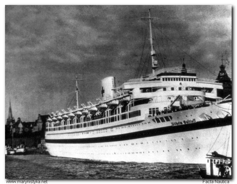 Lazarettschiff D - Wilhelm Gustloff.