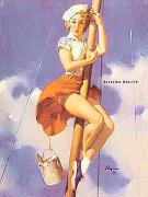Erotic postcards.