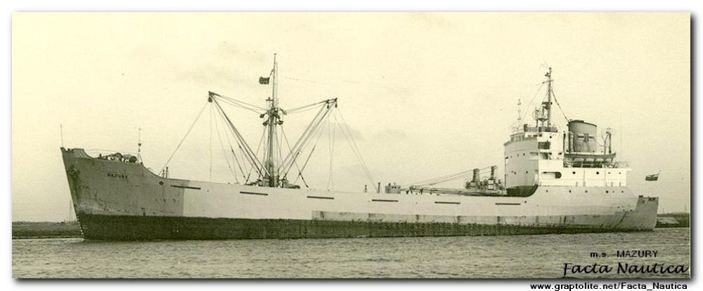 Facta Nautica: The Polish general cargo vessel m.s. MAZURY (1948).