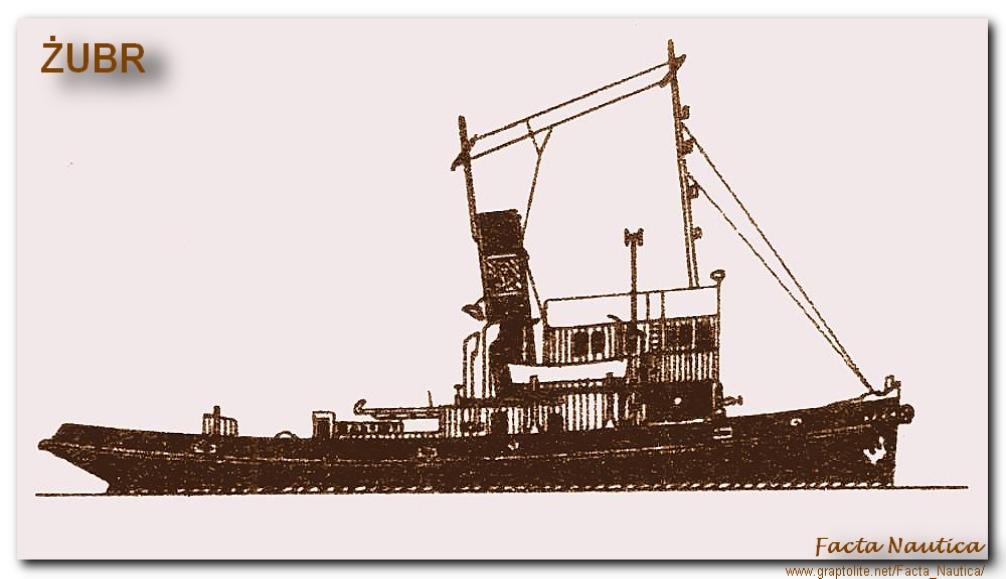 Facta Nautica: The Polish tug ¯UBR, ex German BARDENFLETH, ex German PRIMUS.