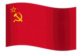 Flag USSR. Flaga ZSRR. Flagi i sztandary.