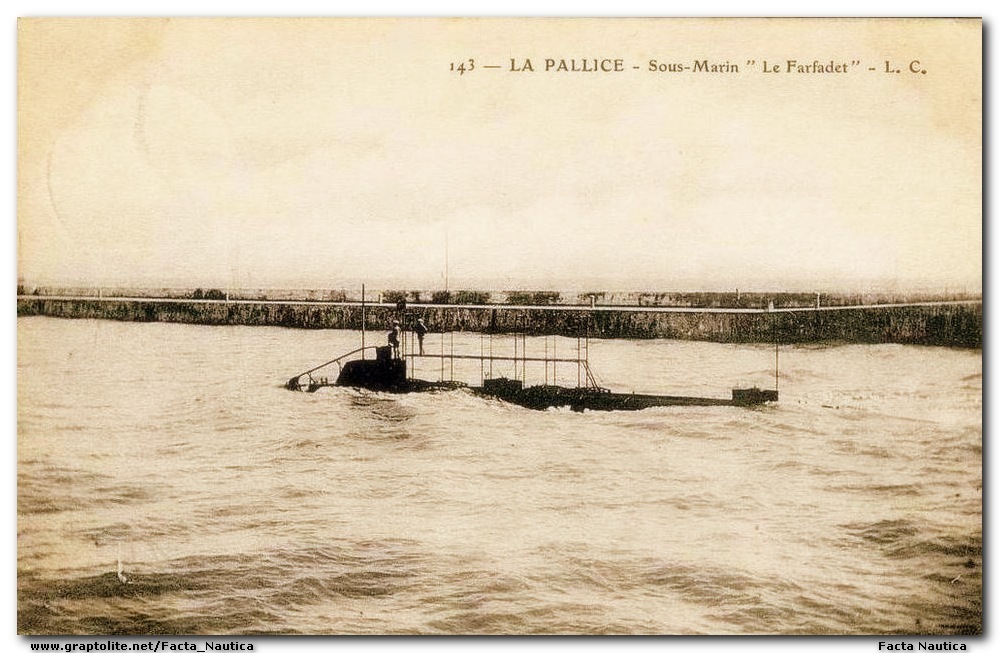 sous-marin FARFADET French submarine