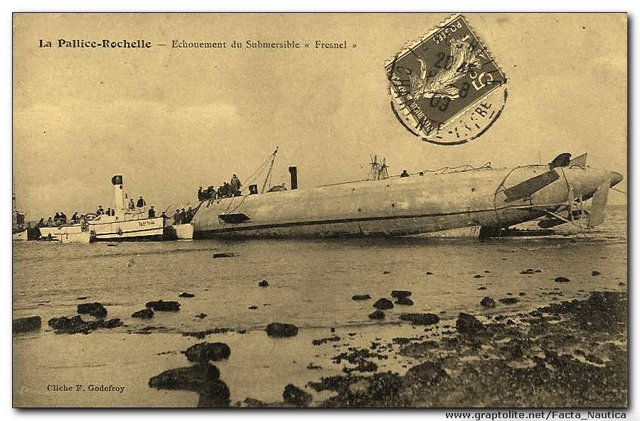 Facta Nautica: The French submarine FRESNEL.