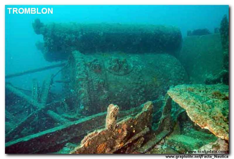Facta Nautica: The French gunboat TROMBLON. Canonniere TROMBLON.