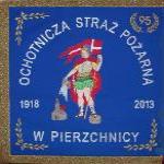 Sztandar OSP Pierzchnica.