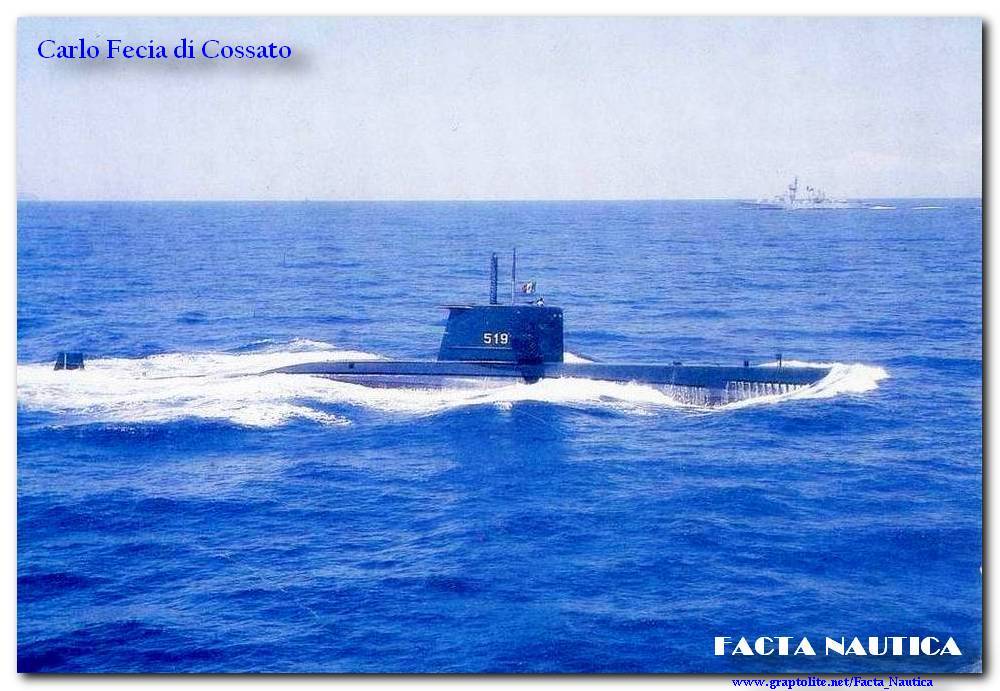 Facta Nautica - Ships and Wrecks: The Italian submarine CARLO FECIA DI COSSATO.