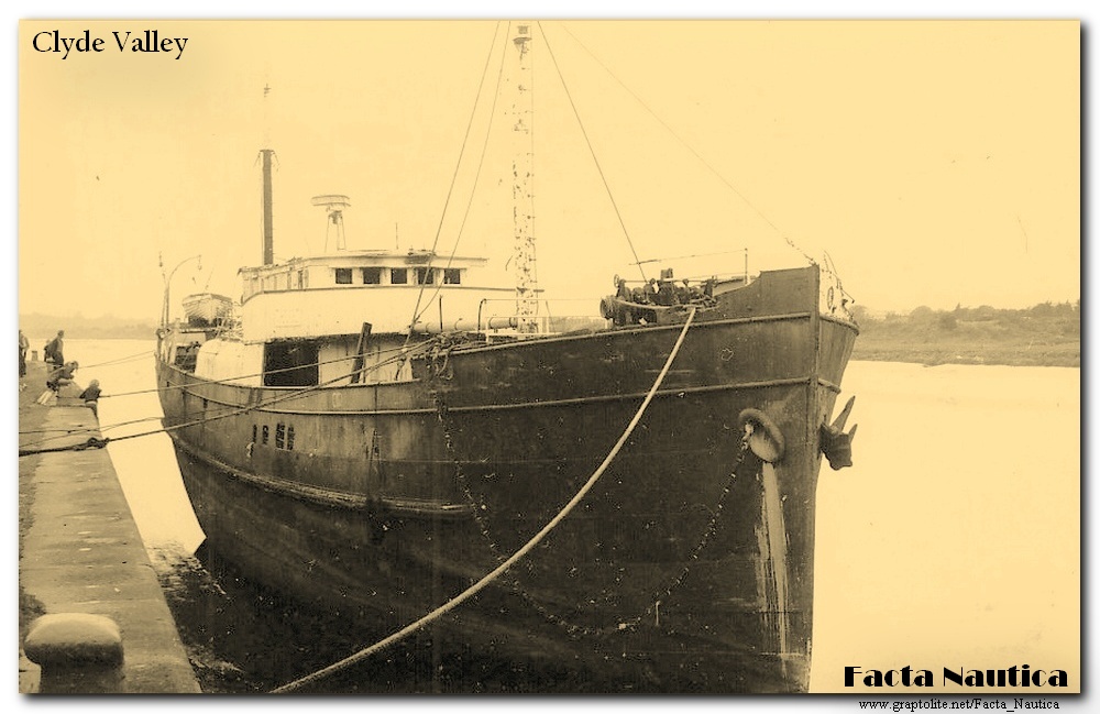 Facta Nautica - Ships and wrecks. The steamer Clyde Valley.