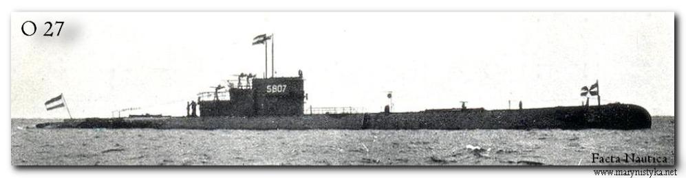 The Dutch submarine O 27.