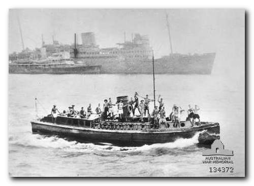 HMIS LAWRENCE and HMS KANIMBLA.