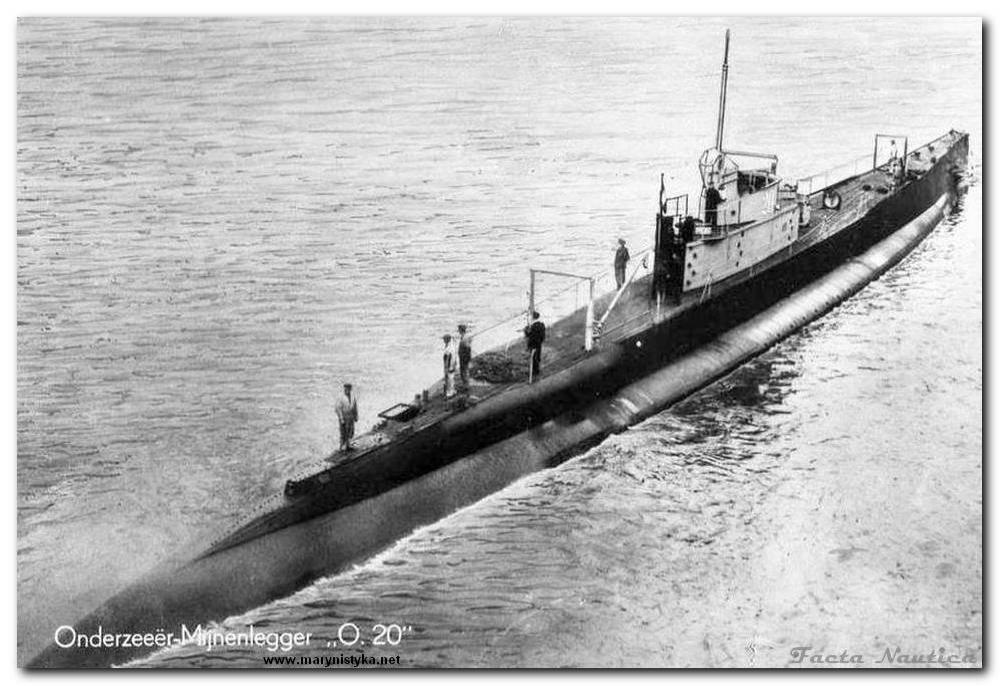 The Dutch submarine O 20.