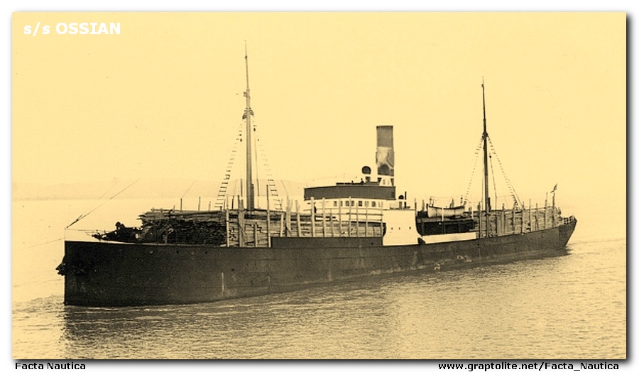 Ossian. Cargo vessel.