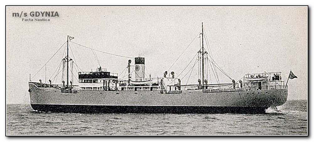 Statek MV GDYNIA.