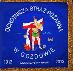 sztandary OSP: OSP w Gozdowie. Sztandary cena.