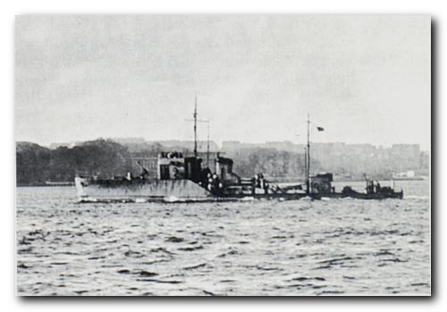 The German torpedo recovery vessel TFA 9.