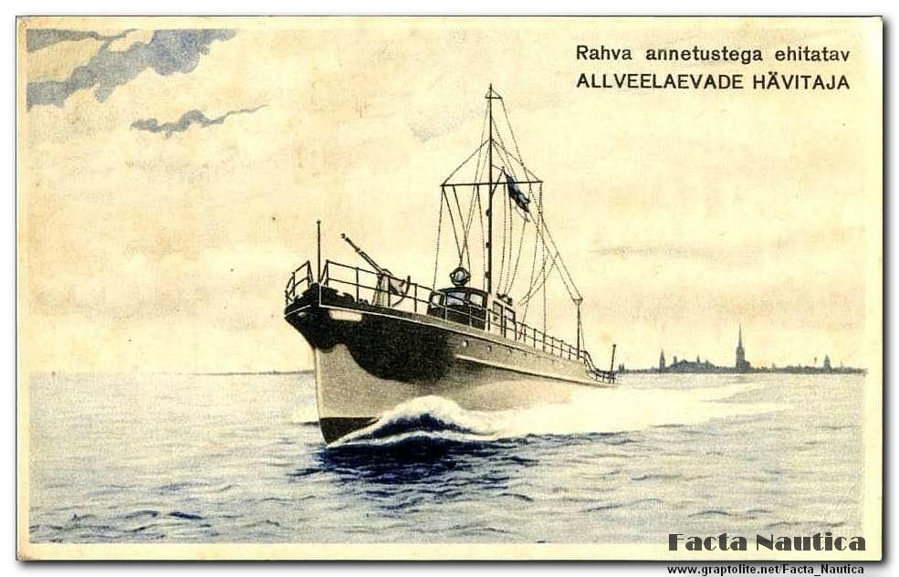 Facta Nautica - Ships and Wrecks: Estonian MTB.