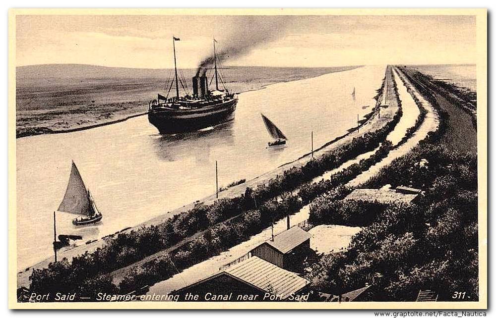 Facta Nautika: Port Said i Kana� Sueski.