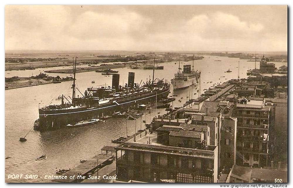Facta Nautica. Port Said.