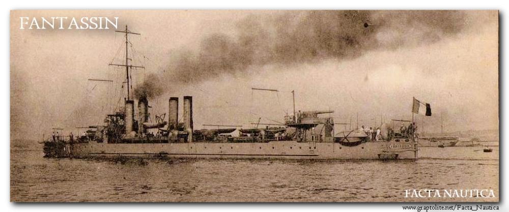 The French destroyer FANTASSIN.