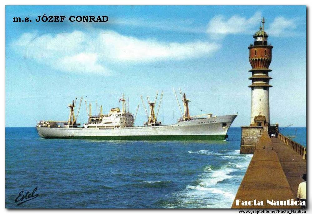 Facta Nautica: The Polish cargo vessel J�ZEF CONRAD.